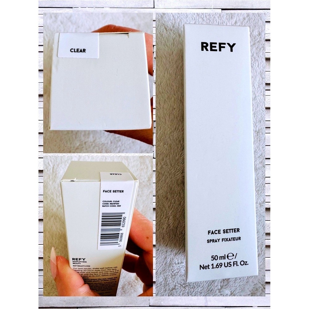 REFY Face Setter Clear - Sealed NWT